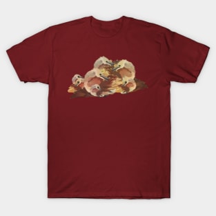 Velociraptor nest sticker hurts and stickers T-Shirt